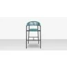Source Furniture Skye Bar Arm Chair Teal - Source Furniture Skye Bar Arm Chair Teal