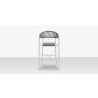 Source Furniture Skye Bar Arm Chair White - Source Furniture Skye Bar Arm Chair White