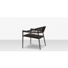 Source Furniture Skye Club Chair Black Side 