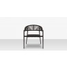 Source Furniture Skye Club Chair Black Front
