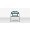 Source Furniture Skye Club Chair Teal Front