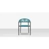 Source Furniture Skye Dining Arm Chair Teal - Source Furniture Skye Dining Arm Chair Teal