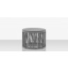 Source Furniture Skye Small Coffee Table Silver