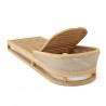 Anderson Teak Catania Chaise Lounge Back