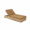 Anderson Teak Madera Sun Lounger - Teak - Angled - Anderson Teak Madera Sun Lounger - Teak - Angled