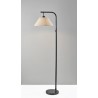 Adesso Hayes Floor Lamp Black - Adesso Hayes Floor Lamp Black