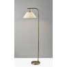 Adesso Hayes Floor Lamp Antique Brass - Adesso Hayes Floor Lamp Antique Brass