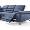 Johnson Sectional With Chaise On Left - Leg Inclined