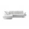 Pandora Sectional With Chaise On Left - White - Side - Pandora Sectional With Chaise On Left - White - Side