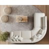 Larissa Sectional in White-Lifestyle 2