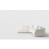Larissa Sectional in White-side view 1