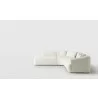 Larissa Sectional in White-side view 1 - Larissa Sectional in White-side view 1