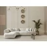 Larissa Sectional in White-Lifestyle 1 - Larissa Sectional in White-Lifestyle 1