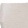 Sunpan James Stackable Dining Chair in City Beige - Set of Two - Closeup Top Angle