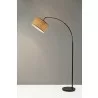 Adesso Burlap Arc Lamp2 - Adesso Burlap Arc Lamp2