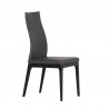 Bellini Modern Living Viola Dining Chair BLACK,GREY,WHITE, Side Angle 3