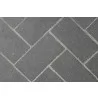 Mosaic Masonry Firebrick Liners - Slate Grey Full Herringbone - Mosaic Masonry Firebrick Liners - Slate Grey Full Herringbone