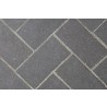 Mosaic Masonry Firebrick Liners - Slate Grey Full Herringbone