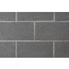 Mosaic Masonry Firebrick Liners - Slate Grey Full Stack - Mosaic Masonry Firebrick Liners - Slate Grey Full Stack