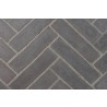 Mosaic Masonry Firebrick Liners - Slate Grey Split Herringbone