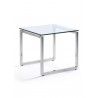 Sly End Table Tempered Glass Top