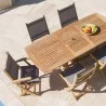 Royal Teak Sailmate Folding Arm Chair Top View - Royal Teak Sailmate Folding Arm Chair Top View