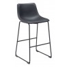 Smart Barstool in Black - Angled