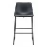  Smart Barstool in Black - Front -  Smart Barstool in Black - Front