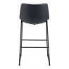 Smart Barstool in Black - Back