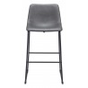 Smart Barstool in Charcoal - Front