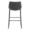 Smart Barstool in Charcoal - Back