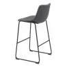 Smart Barstool in Charcoal - Back Left - Smart Barstool in Charcoal - Back Left