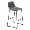 Smart Barstool in Charcoal - Angled