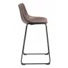 Smart Barstool in Vintage Espresso - Side - Smart Barstool in Vintage Espresso - Side