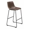 Smart Barstool in Vintage Espresso - Angled - Smart Barstool in Vintage Espresso - Angled