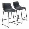 Smart Counter Stool Black - Duo - Smart Counter Stool Black - Duo