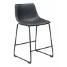 Smart Counter Stool Black - Angled - Smart Counter Stool Black - Angled