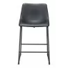 Smart Counter Stool Black - Front - Smart Counter Stool Black - Front