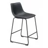Smart Counter Stool Black - Angled - Smart Counter Stool Black - Angled