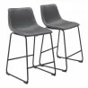 Smart Counter Stool Charcoal - Duo - Smart Counter Stool Charcoal - Duo
