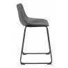 Smart Counter Stool Charcoal - Side - Smart Counter Stool Charcoal - Side