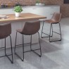 Smart Counter Stool Vintage Espresso - Lifestyle