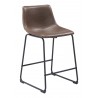 Smart Counter Stool Vintage Espresso - Angled