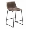 Smart Counter Stool Vintage Espresso - Angled - Smart Counter Stool Vintage Espresso - Angled