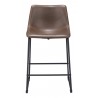 Smart Counter Stool Vintage Espresso - Front