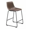 Smart Counter Stool Vintage Espresso - Angled 2 - Smart Counter Stool Vintage Espresso - Angled 2