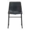 Smart Dining Chair in Black-front view 2 - Smart Dining Chair in Black-front view 2