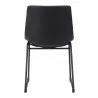 Smart Dining Chair in Black-back view 1 - Smart Dining Chair in Black-back view 1