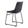 Smart Dining Chair in Black-back view 2 - Smart Dining Chair in Black-back view 2
