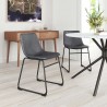 Smart Dining Chair Charcoal - Lifestyle 1